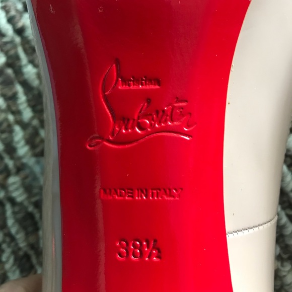 ❌Sold❌ Christian Louboutin Prive 100 Patent - Picture 6 of 8